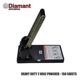 Heavy Duty 2 Hole Puncher , 150 Sheets , Diamant DM2016
