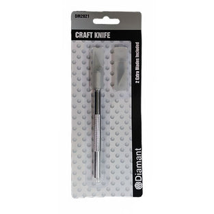 Hobby Knife (medium size) w/ 2 spare blades , Diamant DM2021