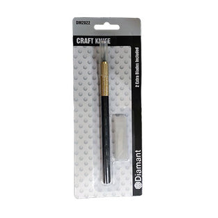 Hobby Knife (fine blade) w/ 2 spare blades , Diamant DM2022