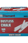 White Dustless Chalk 100s , Diamant DM573-100