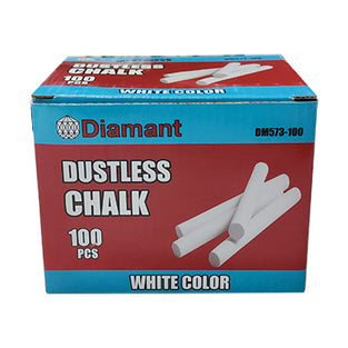 White Dustless Chalk 100s , Diamant DM573-100