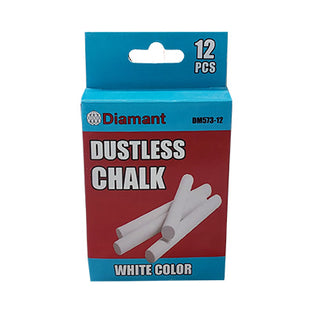 White Dustless Chalk 12s , Diamant DM573-12