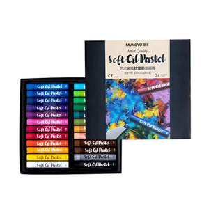 Mungyo Professional Artist Oil Pastel : 24 Colors , MOPA-24