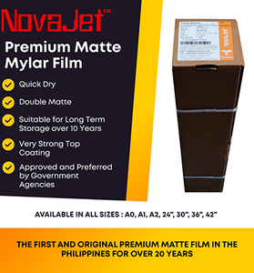 Mylar / Premium Matte Film / Drafting Film - Novajet