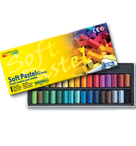 Mungyo Soft Pastel 32 colors (Half size) , MPS-32