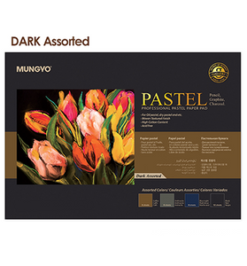 Pastel Paper Pad - A3 20 Sheets Dark, Mungyo MPPA-A3D