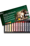 Mungyo Earthone Gallery Professional Soft Pastel - 12 Pieces , MPV-12E