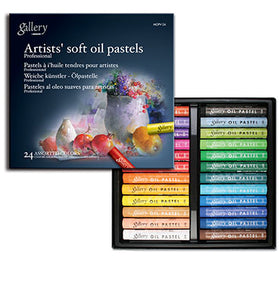 Mungyo Gallery Professional Artist Oil Pastel : 24 Colors , MOPV-24