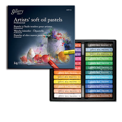 Mungyo Gallery Professional Artist Oil Pastel : 24 Colors , MOPV-24