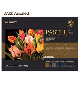 Mungyo Pastel Paper Pad - A4 Dark 30 Sheets , MPPA-A4D