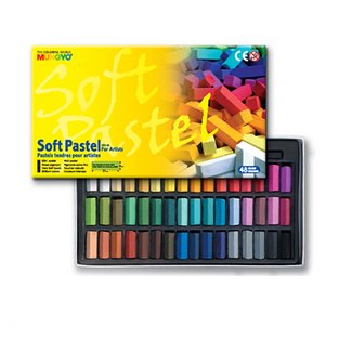 Mungyo Soft Pastel 48 colors (Half-size) , MPS-48