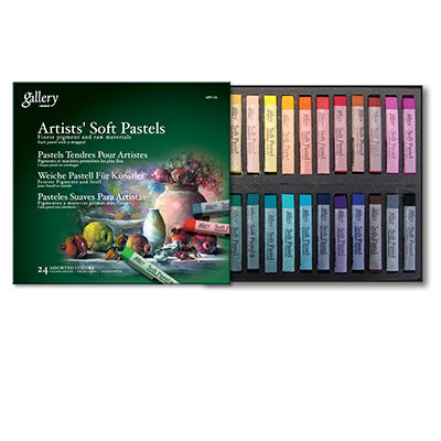 Mungyo Gallery Professional Artist Soft Pastel : 24 Colors , MPV-24