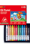 Mungyo Triangular Shaped Oil Pastel - 12 Colors , MOPT-12