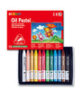 Mungyo Triangular Shaped Oil Pastel - 12 Colors , MOPT-12